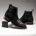MEN’S 731 NOBUCK LEATHER SQUARE TOE ANKLE BOOT