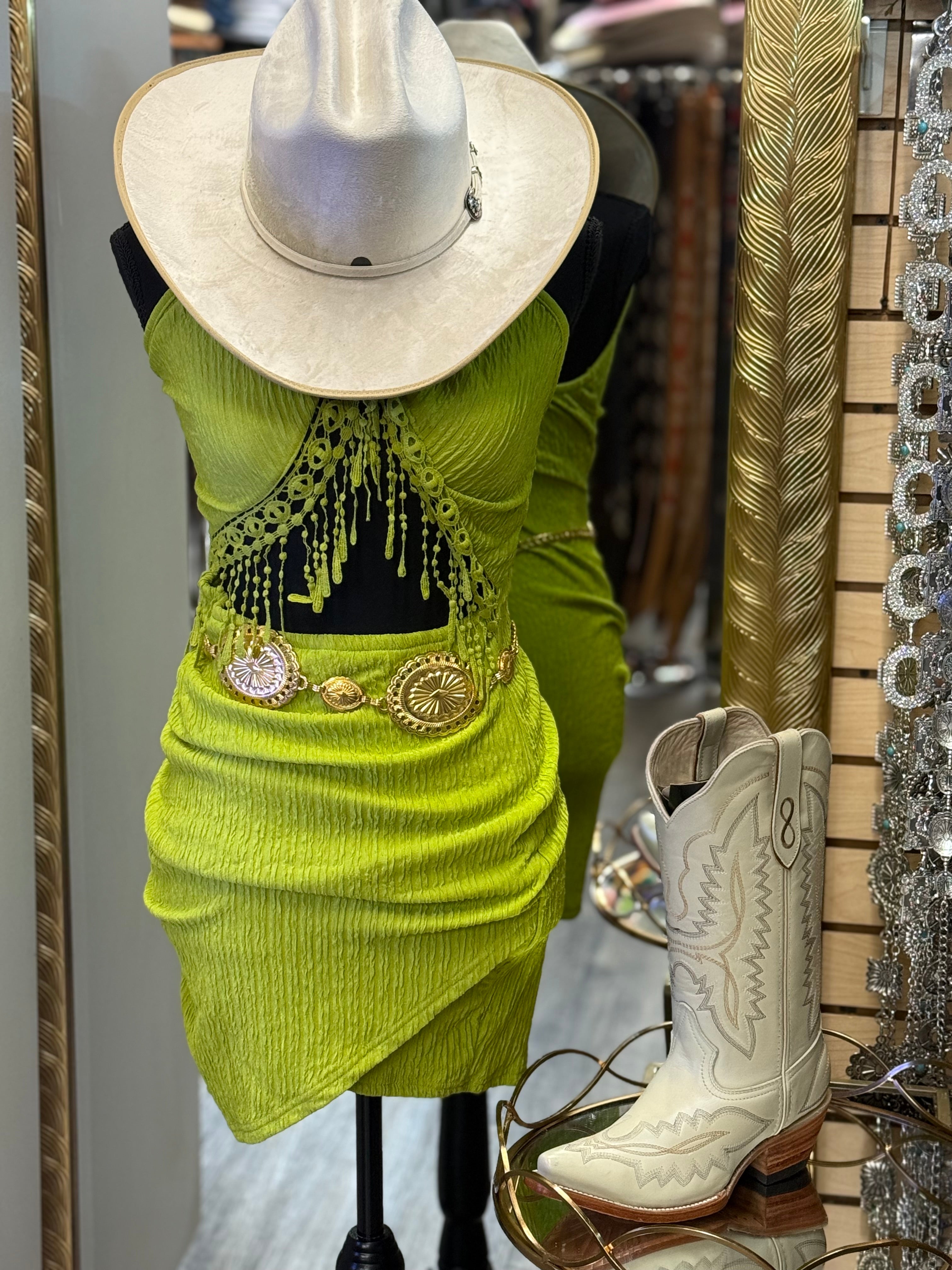 Nathalia Tassel Dress