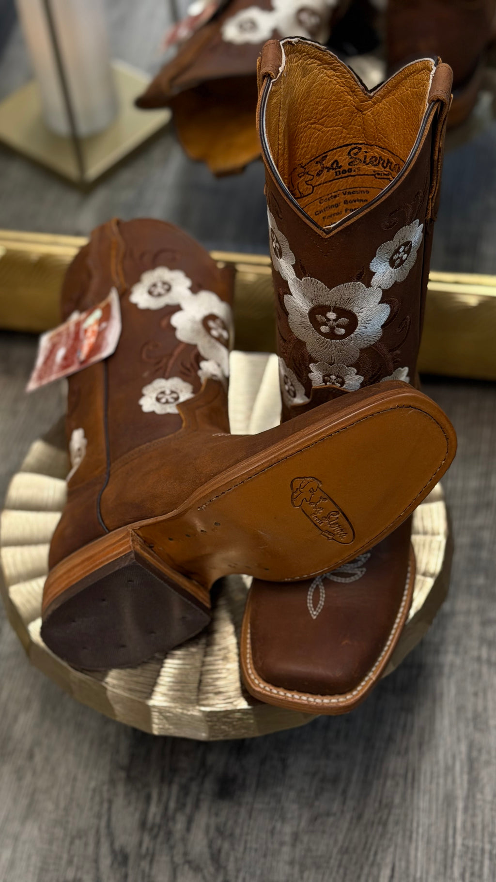 Camila Women’s Western Boots Square Toe