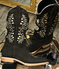 Jacqueline  Womens Square Toe Boots