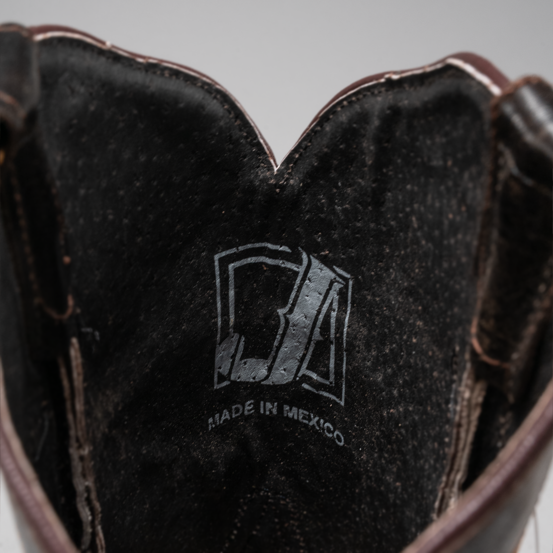 MEN'S OSTRICH SQUARE TOE COWBOY BOOTS AND BELT COMBO