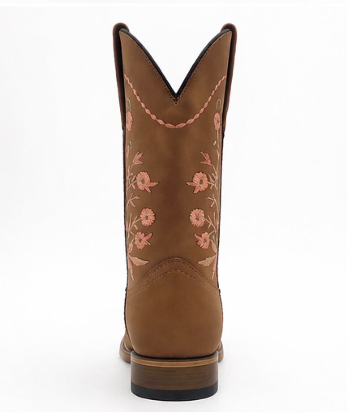 Hilda | Women’s Square Toe Boots Tan