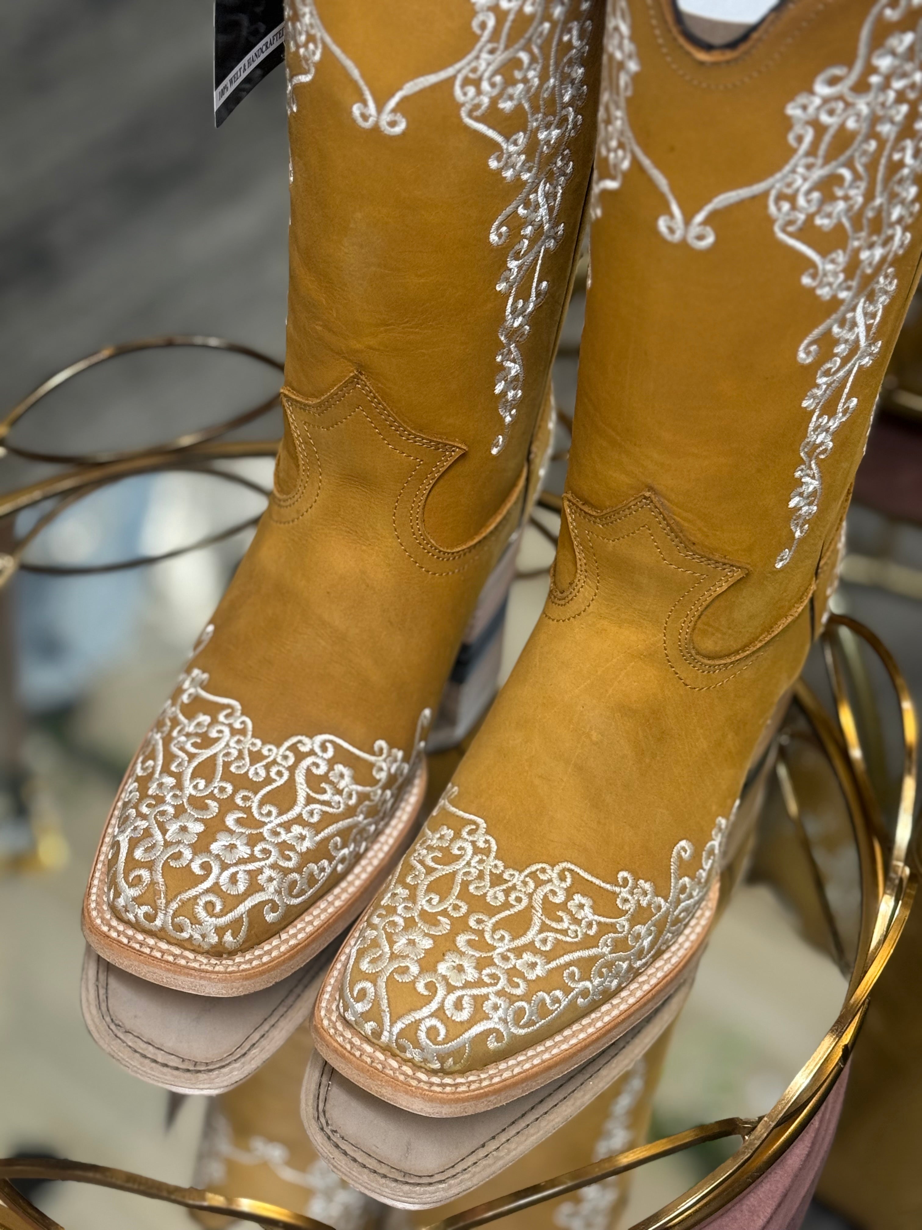Paulina | Womens Square Toe Boots