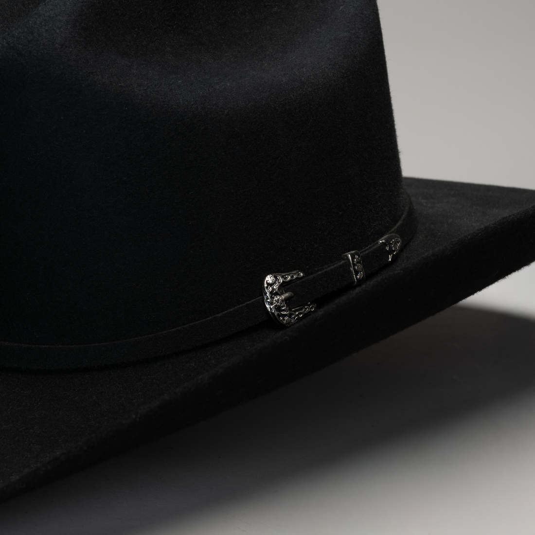 BLACK 50X FELT PANTER 3.5 TEXANA COWBOY HAT RODEO CARTIE