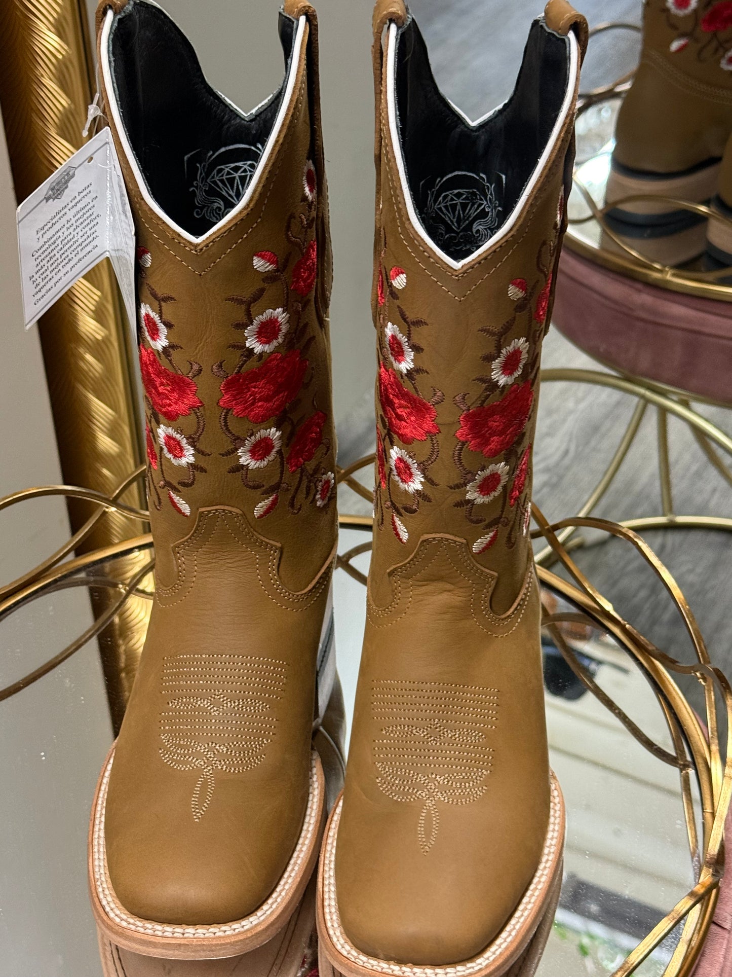 Flor Topo Boots