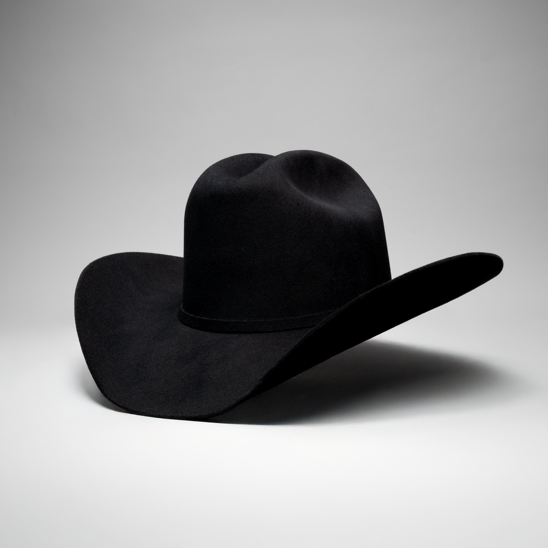 MEN'S BLACK 100X FELT TEXANA COWBOY HAT RODEO CARTIE