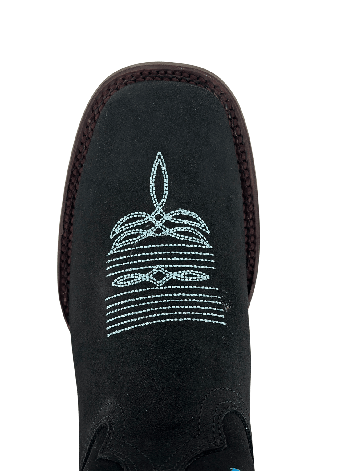 Blue Butterfly Cowgirl Boots