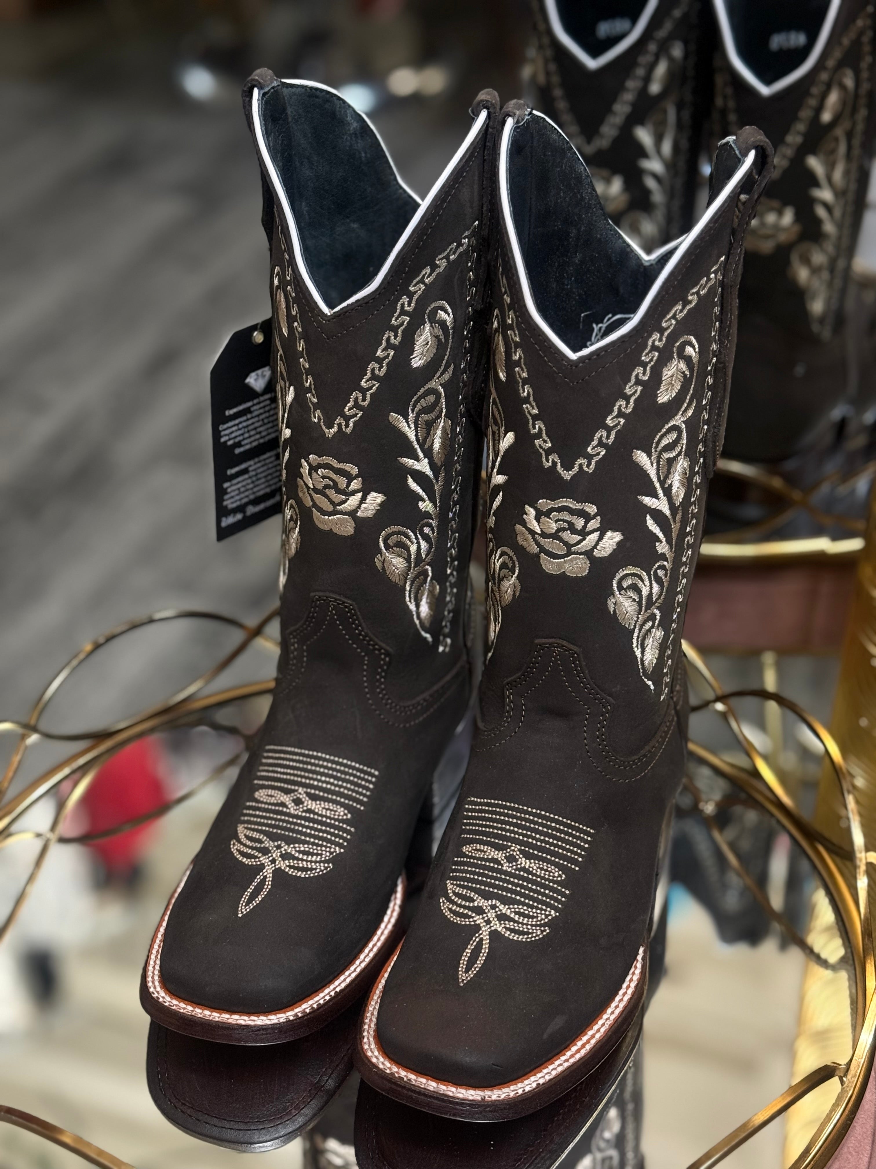 Melina | Womens Square Toe Boots