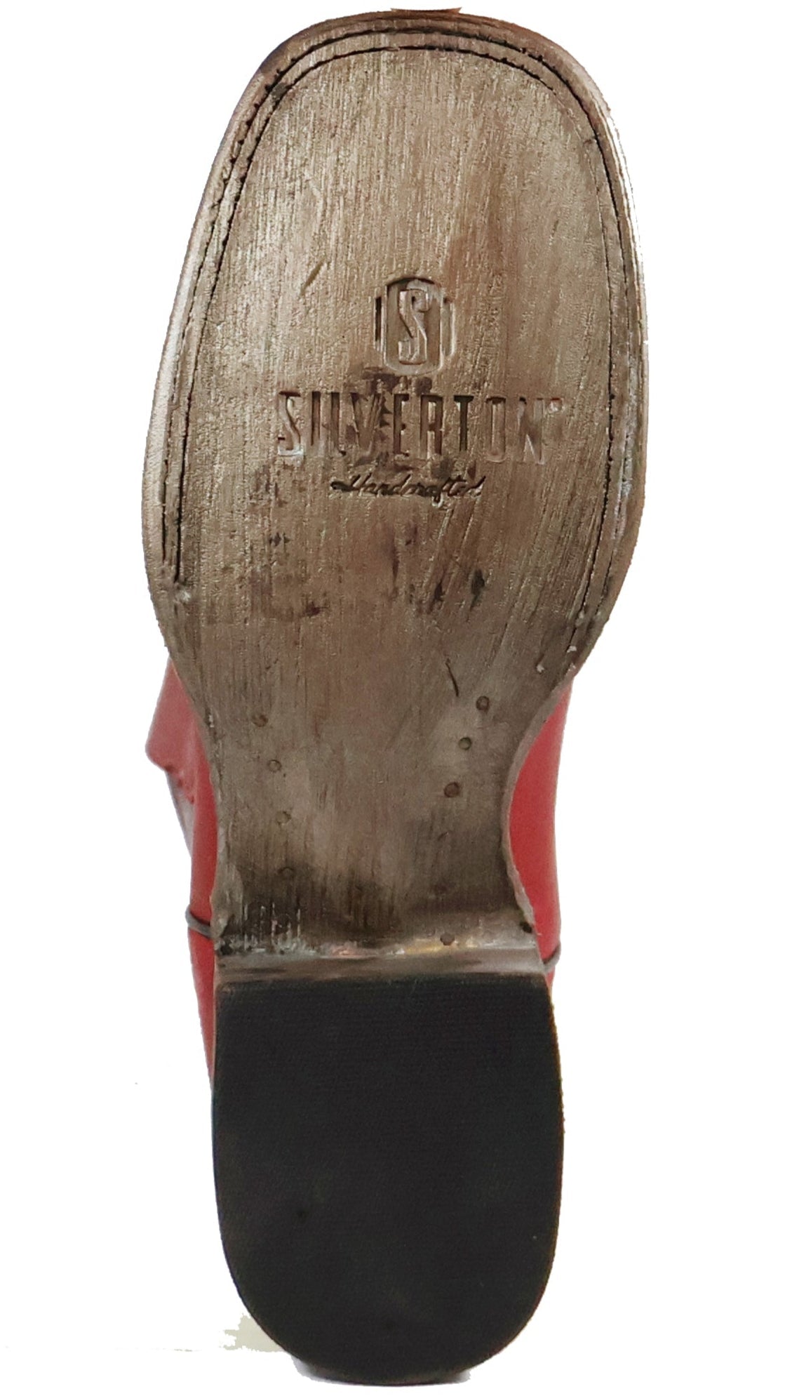 Mary | All Leather Wide Square Toe Boots (Red)