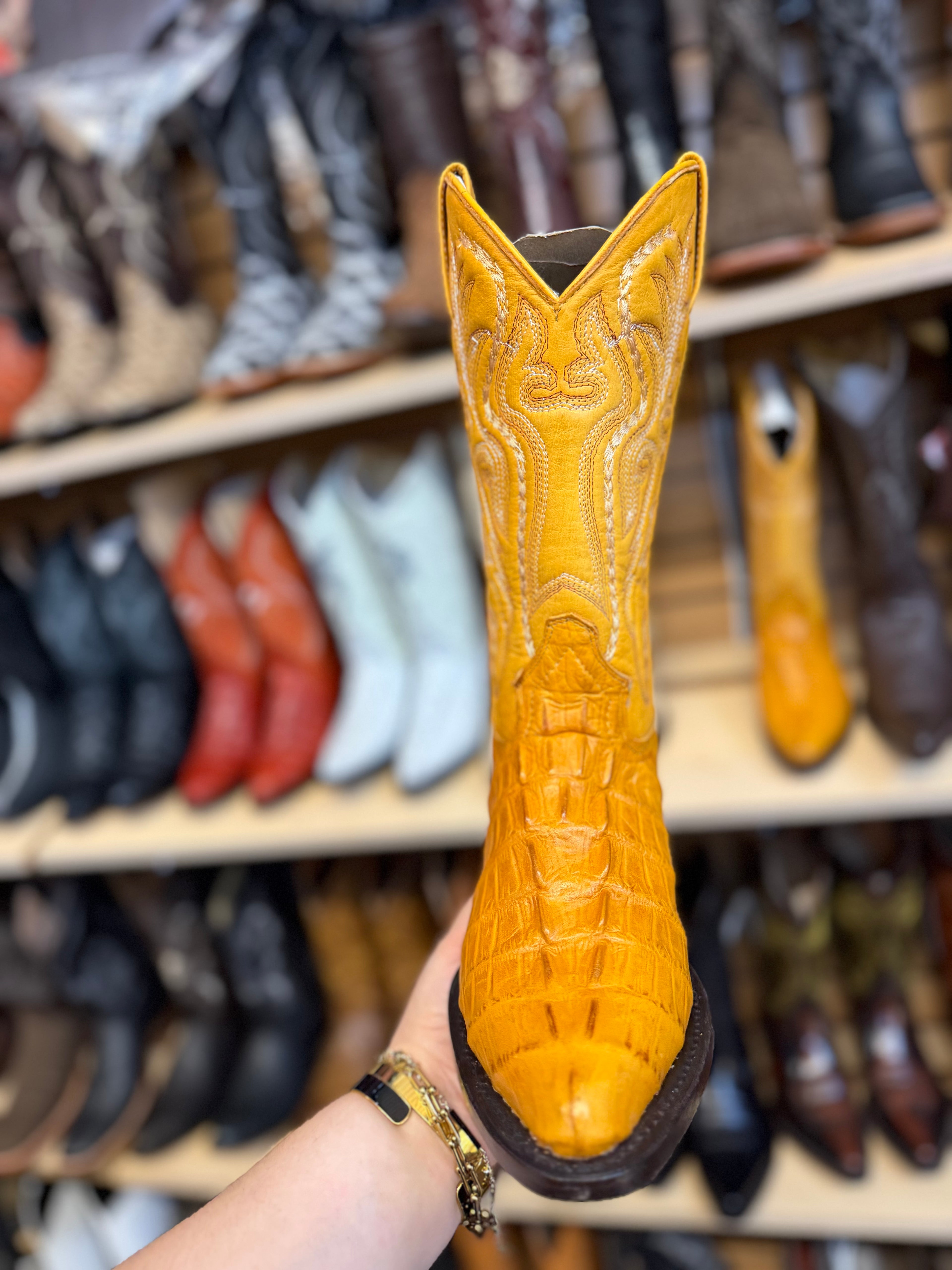 Men’s Caiman J Toe Boots