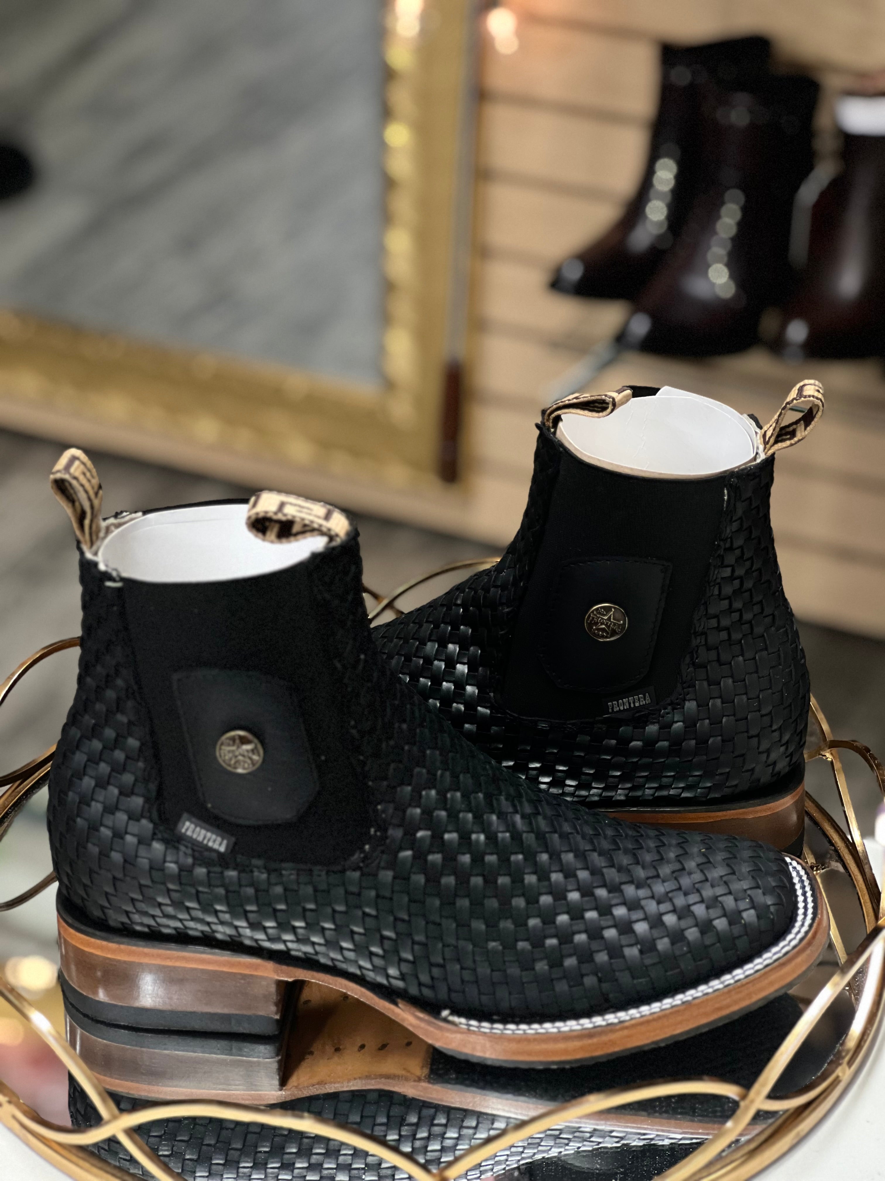 Men’s Black Rodeo Petatillo Boots