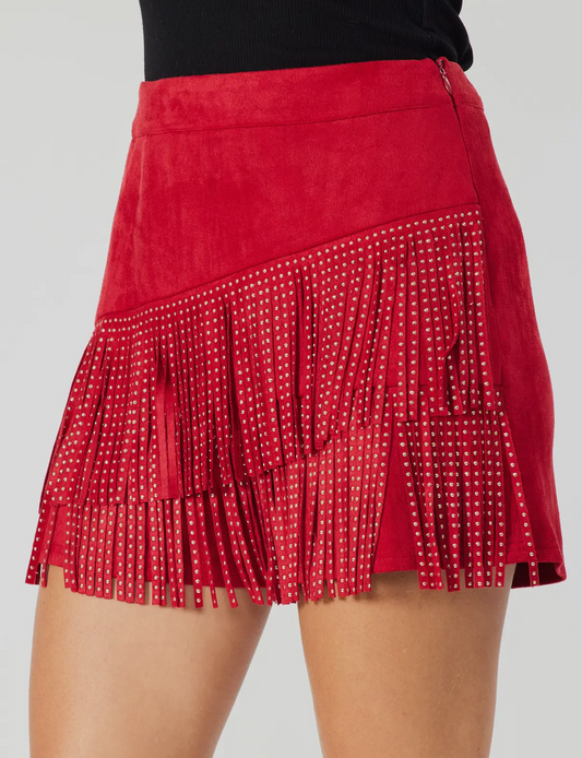 Valentina| Suede Skort